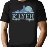 Call Of Cthulhu R'Lyeh T-Shirt for Men & Women, T-Shirts Graphic Tee - Black