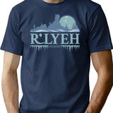 Call Of Cthulhu R'Lyeh T-Shirt for Men & Women, T-Shirts Graphic Tee - Navy