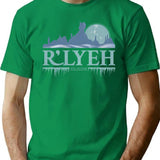 Call Of Cthulhu R'Lyeh T-Shirt for Men & Women, T-Shirts Graphic Tee - Green