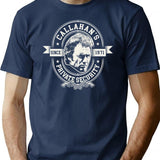 Callahan'S Private Security T-Shirt for Men & Women, T-Shirts Graphic Tee - Navy