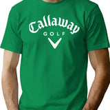 Callaway Logo T-Shirt - Retro Graphic Tee for Men & Women - Green