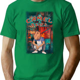 Camel Slims T-Shirt - Retro Graphic Tee for Men & Women - Green