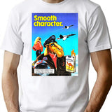 Camel Smooth Character Long T-Shirt - Retro Graphic Tee for Men & Women - White