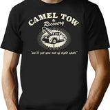 Camel Tow Recovery (1) T-Shirt for Men & Women, T-Shirts Graphic Tee - Black
