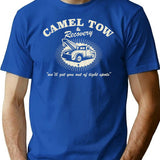 Camel Tow Recovery (1) T-Shirt for Men & Women, T-Shirts Graphic Tee - Blue