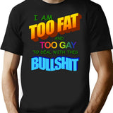 Can't Deal With The Bullshit Anymore T-Shirt - Black