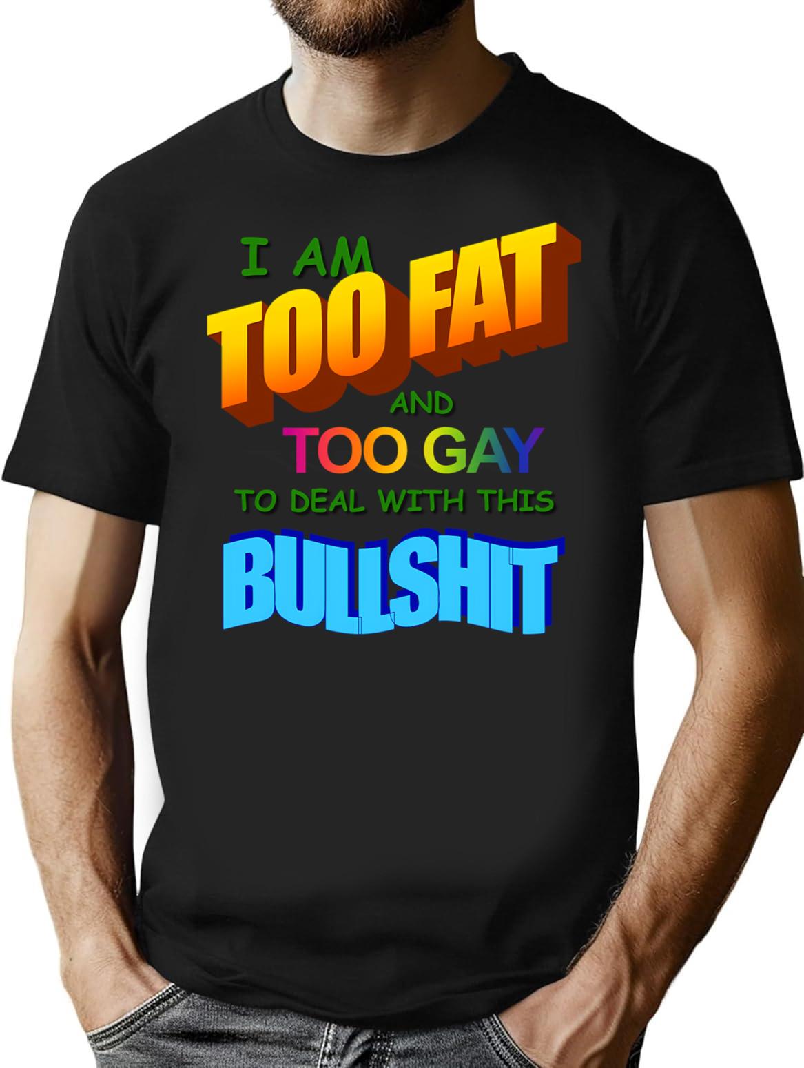Can't Deal With The Bullshit Anymore T-Shirt - Black
