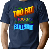 Can't Deal With The Bullshit Anymore T-Shirt - Navy