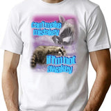 Can't Make Mistakey If I'm Not Awakey Shirt T-Shirt - White