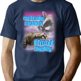 Can't Make Mistakey If I'm Not Awakey Shirt T-Shirt - Navy
