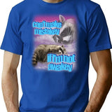 Can't Make Mistakey If I'm Not Awakey Shirt T-Shirt - Blue