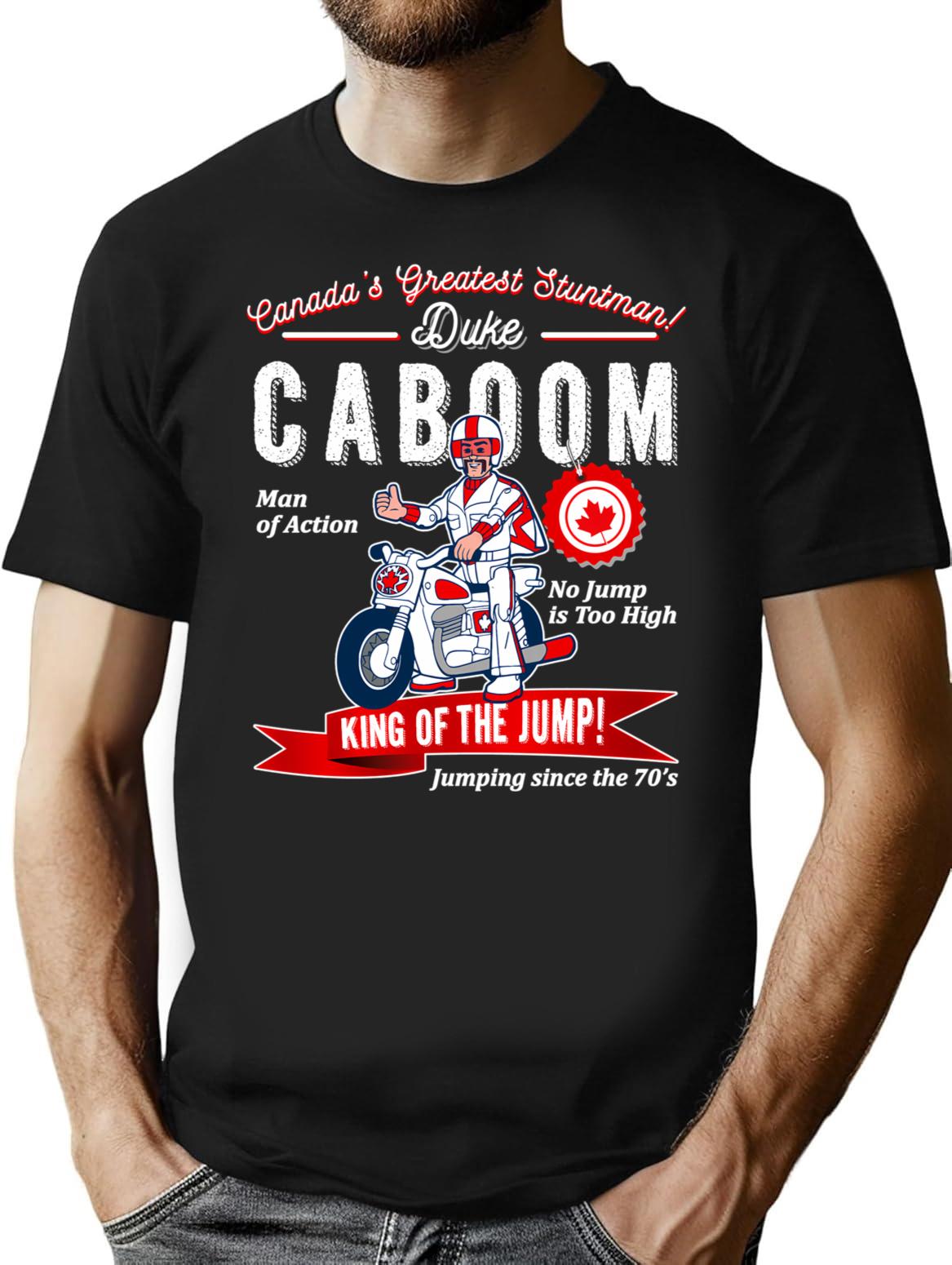 Canada'S Best Stuntman Dks T-Shirt for Men & Women, T-Shirts Graphic Tee - Black