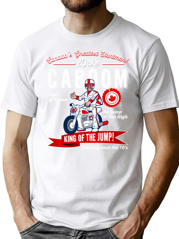 Canada'S Best Stuntman Dks T-Shirt for Men & Women, T-Shirts Graphic Tee - White