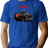 Canadiana Canada The Eh Team Funny Vintage 1980's Pun Design T-Shirt - Blue