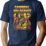 Cannibal Holocaust - 1980 T-Shirt for Men & Women, T-Shirts Graphic Tee - Navy