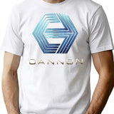 Cannon T-Shirt - Retro Graphic Tee for Men & Women - White