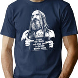Captain Spaulding T-Shirt for Men & Women, T-Shirts Graphic Tee - Navy