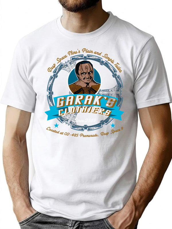 Cardassian Clothier T-Shirt for Men & Women, T-Shirts Graphic Tee - White