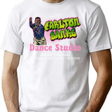Carlton Banks Dance Studio T-Shirt for Men & Women, T-Shirts Graphic Tee - White