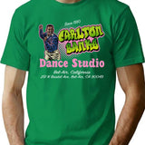 Carlton Banks Dance Studio T-Shirt for Men & Women, T-Shirts Graphic Tee - Green