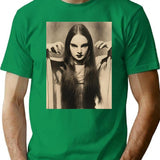 Carol Borland T-Shirt for Men & Women, T-Shirts Graphic Tee - Green