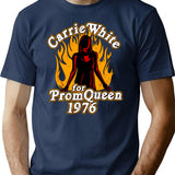 Carrie Movie Stephen King T-Shirt for Men & Women, T-Shirts Graphic Tee - Navy