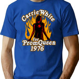 Carrie Movie Stephen King T-Shirt for Men & Women, T-Shirts Graphic Tee - Blue