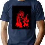 Carrie T-Shirt for Men & Women, T-Shirts Graphic Tee - Navy