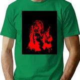 Carrie T-Shirt for Men & Women, T-Shirts Graphic Tee - Green