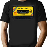 Cassette Tape Nostalgy Retro Cool. T-Shirt - Black