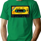 Cassette Tape Nostalgy Retro Cool. T-Shirt - Green