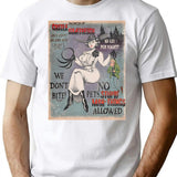 Castle Dimitrescu Vacancies T-Shirt - Retro Graphic Tee for Men & Women - White