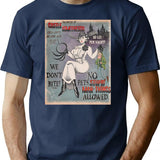Castle Dimitrescu Vacancies T-Shirt - Retro Graphic Tee for Men & Women - Navy