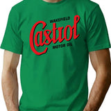 Castrol T-shirtvintage Castrol - Retro Graphic Casual Tee - Green