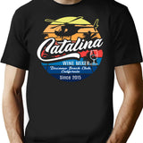 Catalina Wine Mixer T-Shirt for Men & Women, T-Shirts Graphic Tee - Black