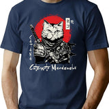 Catsumoto Meowsashi T-Shirt for Men & Women, T-Shirts Graphic Tee - Navy