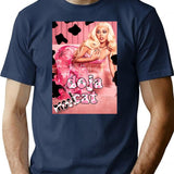 Celebrating Ddojaccat T-Shirt - Retro Graphic Tee for Men & Women - Navy