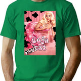 Celebrating Ddojaccat T-Shirt - Retro Graphic Tee for Men & Women - Green