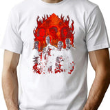 Cenobites Pinhead Puzzle Box Horror Tribute T-Shirt for Men & Women, T-Shirts Graphic Tee - White