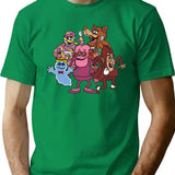 Cereal Monsters T-Shirt for Men & Women, T-Shirts Graphic Tee - Green