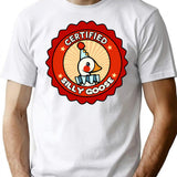 Certificate Of Silliness (1) T-Shirt - Retro Graphic Tee for Men & Women - White