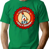 Certificate Of Silliness (1) T-Shirt - Retro Graphic Tee for Men & Women - Green