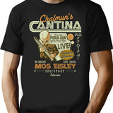 Chalmun'S Cantina Dks T-Shirt for Men & Women, T-Shirts Graphic Tee - Black