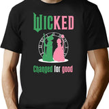 Changed 4 Good Wicked T-Shirt for Men & Women, T-Shirts Graphic Tee - Black