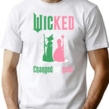 Changed 4 Good Wicked T-Shirt for Men & Women, T-Shirts Graphic Tee - White