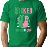 Changed 4 Good Wicked T-Shirt for Men & Women, T-Shirts Graphic Tee - Green