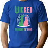 Changed 4 Good Wicked T-Shirt for Men & Women, T-Shirts Graphic Tee - Blue