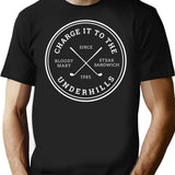 Charge It To The Underhills - Fletch T-Shirt - Black