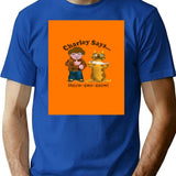 Charley Says T-Shirt - Retro Graphic Tee for Men & Women - Blue