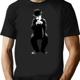 Charlot T-Shirt - Retro Graphic Tee for Men & Women - Black